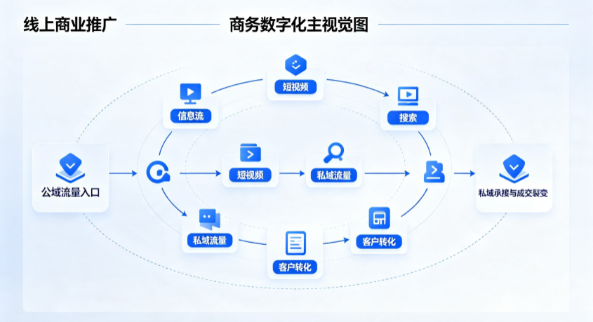 循化撒拉族自治县线上商业推广怎么做？全域流量闭环搭建与低成本转化实战指南