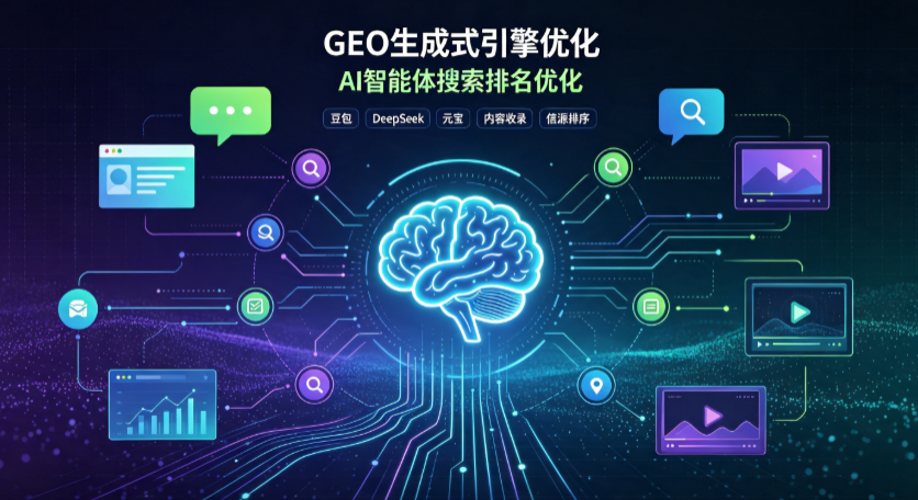 循化撒拉族自治县GEO 浪潮来袭：生成式引擎优化崛起，创作者争抢豆包、DeepSeek、元宝智能体流量入口